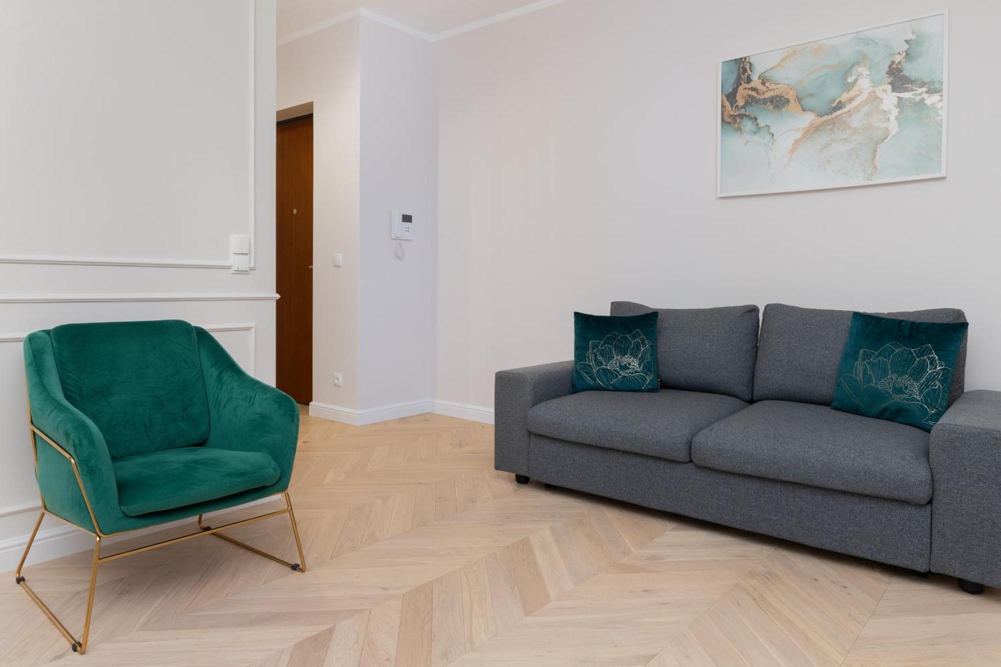 Lux Apartment Niemcewicza With Ac & Balcony Warsaw Ochota By Noclegi Renters Eksteriør billede